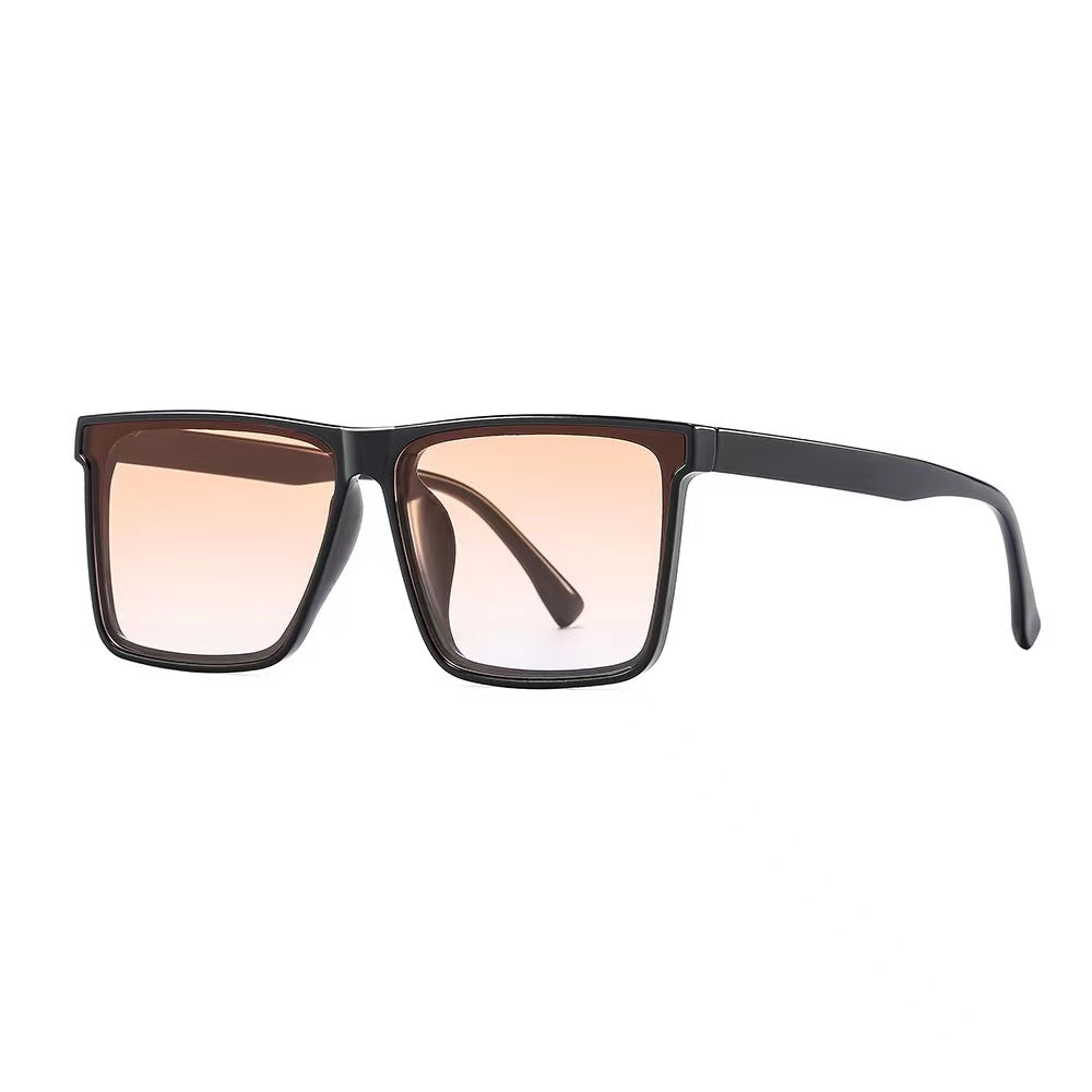 Wholesale Men' s square frame polarized UV protection sunglasses